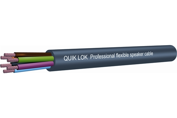 Quik Lok - CA/806 Cavo di potenza per speaker passivi 6 x 2.5