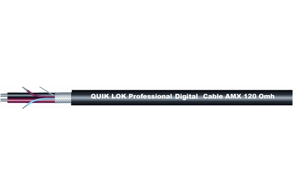 Quik Lok - CM/826 BK Cavo AMX dmx + alimentazione