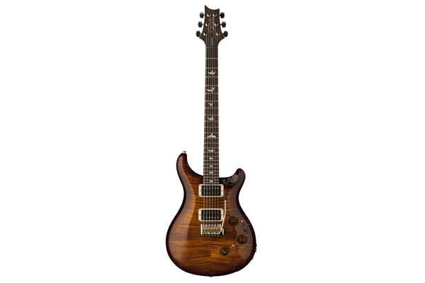 PRS - Custom 24 Piezo Pattern Thin Black Gold Burst