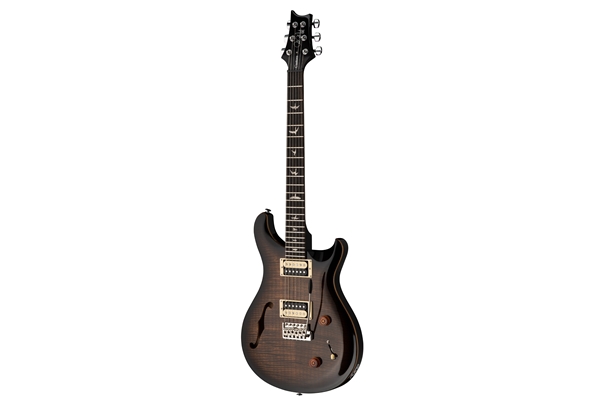 PRS - SE Custom 22 Semi-Hollow Violin Top Black Gold Burst 2023