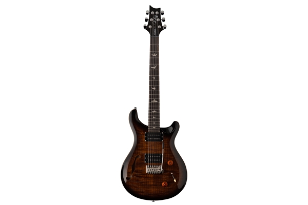 PRS - SE Custom 22 Semi-Hollow Violin Top Black Gold Burst 2023