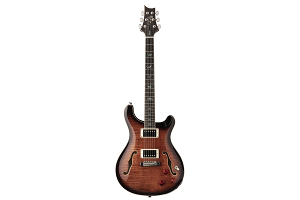 PRS SE Hollowbody II Piezo Black Gold Burst