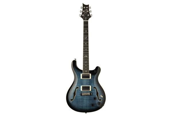 PRS SE Hollowbody II Piezo Peacok Blue SmokeBurst