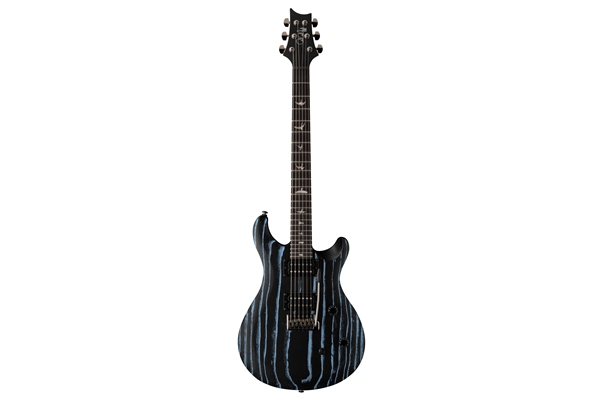 PRS - SE Swamp Ash CE 24 Sandblasted LTD Sandblasted Blue