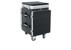 Gator Cases - GRC-10X12 PU Rack audio 10U top, 12U laterale