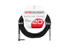 Gator Cableworks - GCWB-INS-20RA Cavo strumento jack dritto/angolato 6 m Serie Backline Gator Cableworks - GCWB-INS-20RA Cavo strumento jack dritto/angolato 6 m Serie Backline