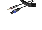 Gator Cableworks - GCWH-SPK-06-1TL Cavo speaker jack TS dritto/speakon 1.8 m Serie Headliner