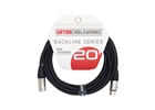 Gator Cableworks - GCWB-XLR-20 Cavo XLR 6 m Serie Backline Gator Cableworks - GCWB-XLR-20 Cavo XLR 6 m Serie Backline