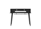 Gator Frameworks - GFW-ELITEKEYTBL61-BLK Workstation in legno nera per tastiere fino a 61 tasti
