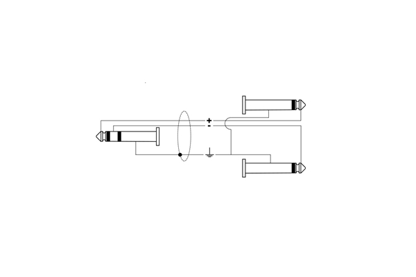 Quik Lok - RKSA/140-5 Minijack Stereo/2 Jack Mono