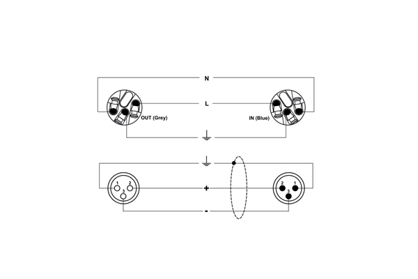 Quik Lok - S/398-15 Cavo audio/rete