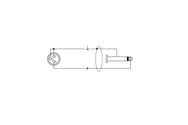 Quik Lok - MX/777-9 Cavo XLR Femmina/Jack Mono 9 mt