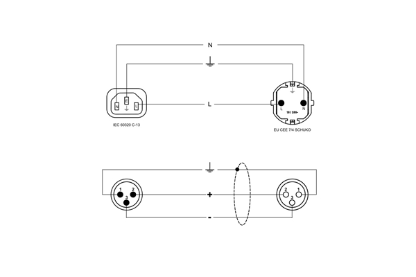 Quik Lok - S/396-10 Cavo audio/rete