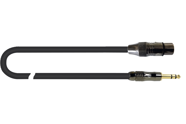 Quik Lok ITST/FJS-2 XLR Femmina/Jack Stereo 2 mt