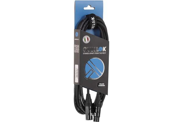 Quik Lok - ITST/MF-1 B XLR Maschio/XLR Femmina 1 mt