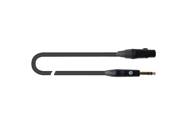 Quik Lok ITST/FJS-0,3 B XLR Femmina/Jack Stereo 30 cm