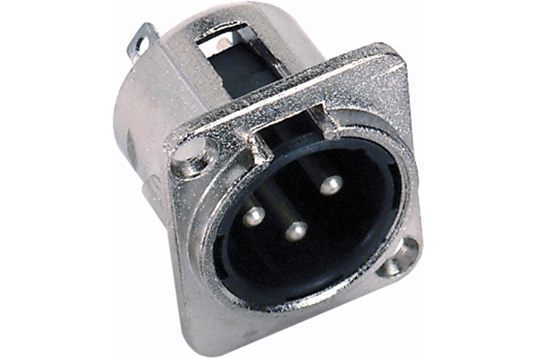 Quik Lok - NC/353-K XLR 3 poli maschio da pannello