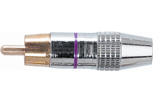 Quik Lok - G/251 RE Spina RCA in metallo nichelato
