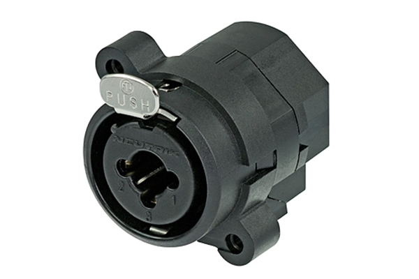Quik Lok - NC/371 XLR 3 poli femmina/Jack stereo Neutrik (NCJ6FI-S)