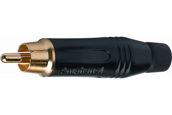 Quik Lok - G/550 A BK RCA in metallo Amphenol (ACPR-BLK)