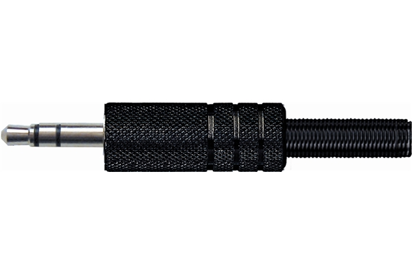 Quik Lok - G/118 BK Jack Stereo 3.5 in metallo nero