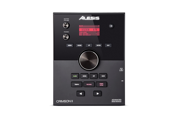 Alesis - Crimson II KIT: Batteria elettronica con pelli mesh composta da 9 pad e modulo sonoro