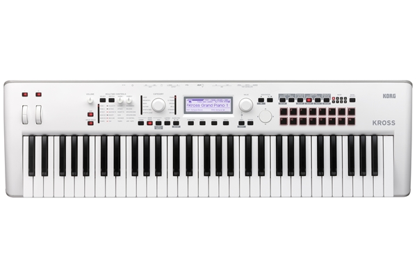 Korg - KROSS 2-61 White