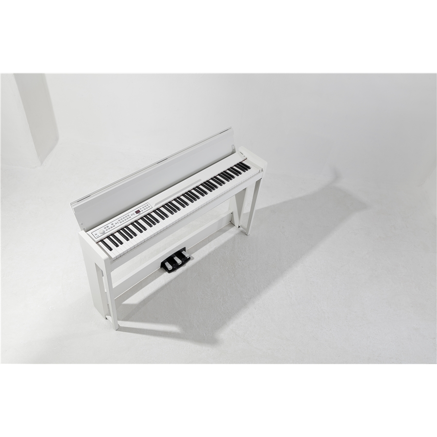 Bloc notes- mod. pianoforte a coda (Colore: bianco)