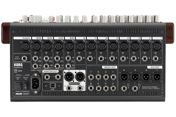 Korg - MW-1608 MIXER