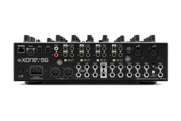 Allen & Heath - XONE:96 mixer analogico per club e DJ con doppia interfaccia audio USB