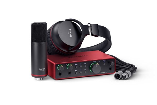 Focusrite - Scarlett 2i2 Studio 4th Gen