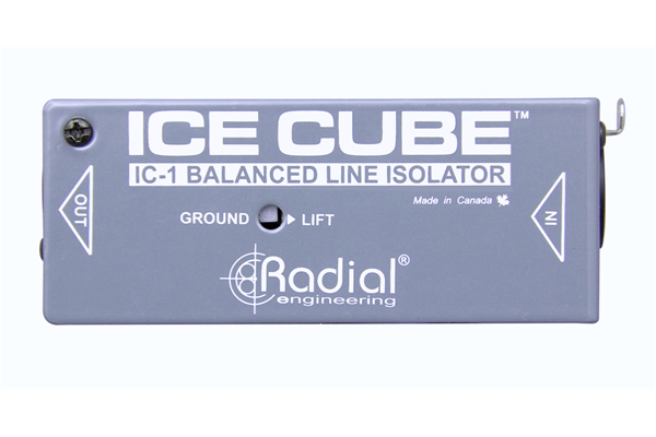 Radial Engineering - IceCube™ IC-1 Isolatore di Linea Bilanciato e Hum Eliminator