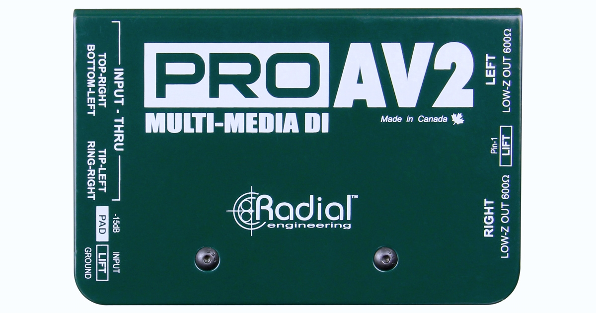 Radial Engineering Pro-AV2