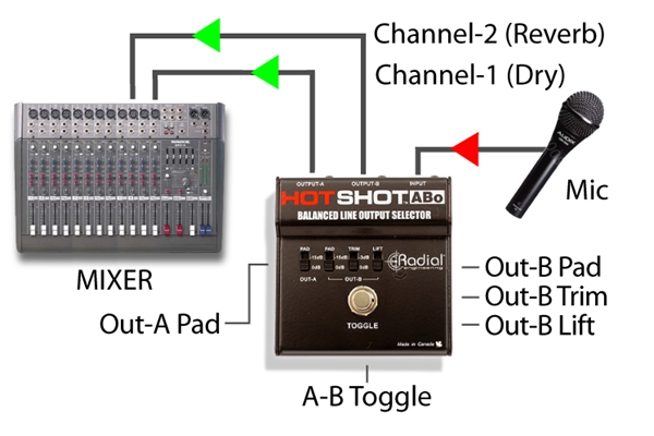 Radial Engineering - Hot Shot ABo