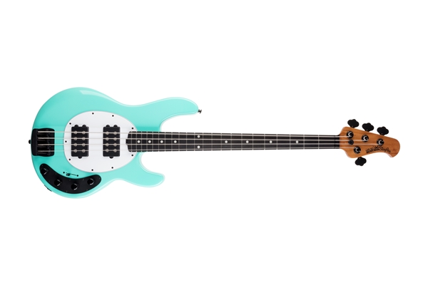 Music Man StingRay Special HH Cruz Teal Tastiera Ebano