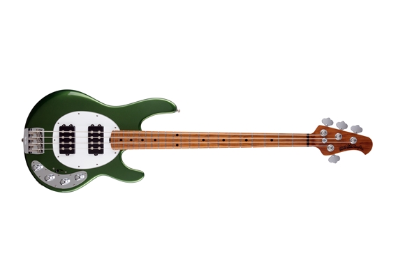 Music Man StingRay Special HH Charging Green Tastiera Acero