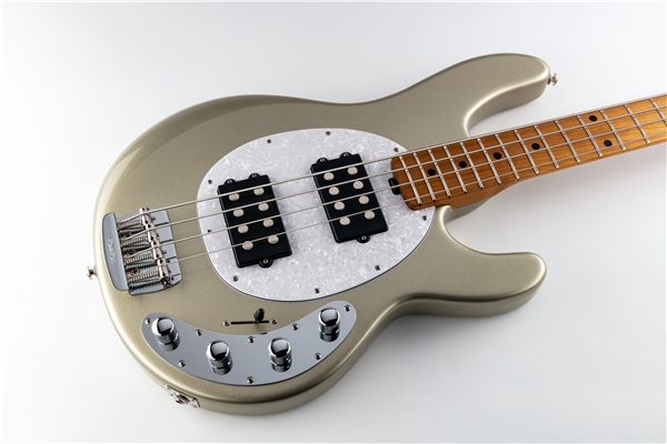 Music Man - StingRay Special HH Ghostwood Tastiera Acero