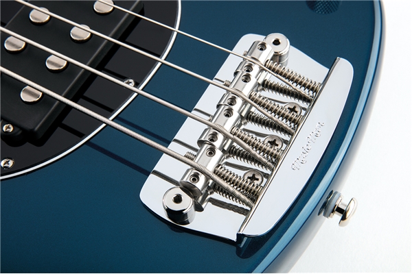 Music Man - Sterling 4 H Vintage Blue Pearl Tastiera Palissandro