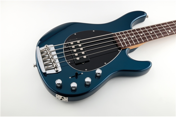 Music Man - Sterling 5 H Vintage Blue Pearl Tastiera Palissandro