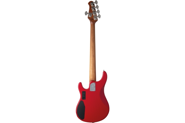 Music Man - Sterling 5 HH Scarlet Red Tastiera Acero