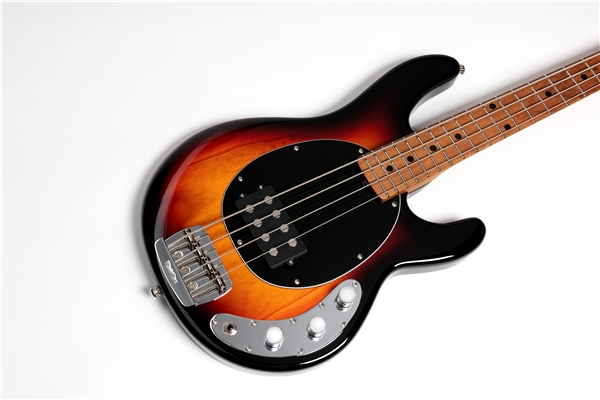 Music Man - StingRay Short Scale Vintage Sunburst Tastiera Acero