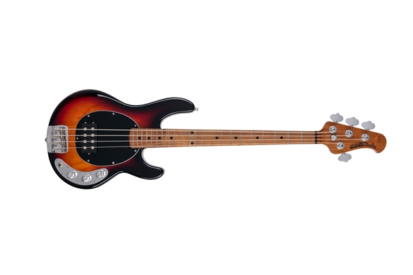 Music Man - StingRay Short Scale Vintage Sunburst Tastiera Acero