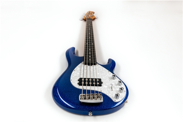 Music Man - StingRay Special 5 H Tectonic Blue Sparkle Tastiera Ebano