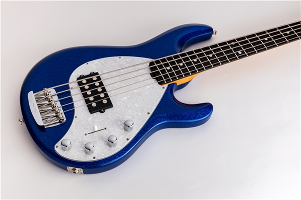 Music Man - StingRay Special 5 H Tectonic Blue Sparkle Tastiera Ebano