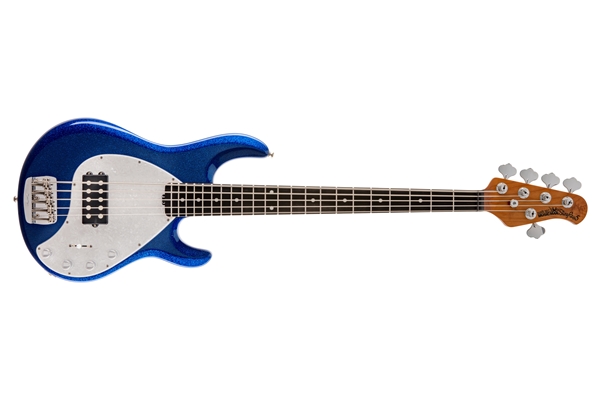 Music Man StingRay Special 5 H Tectonic Blue Sparkle Tastiera Ebano