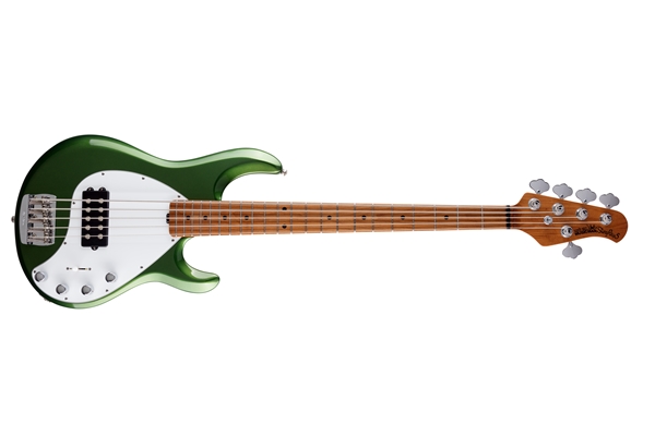 Music Man StingRay Special 5 H Charging Green Tastiera Acero