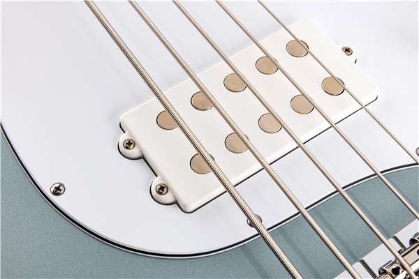 Music Man - StingRay Special 5 H Firemist Silver Tastiera Acero