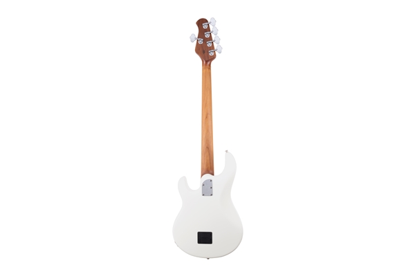 Music Man - StingRay Special 5 HH Ivory White Tastiera Acero