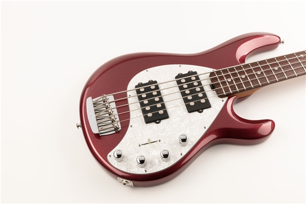 Music Man - StingRay Special 5 HH Maroon Mist Tastiera Palissandro