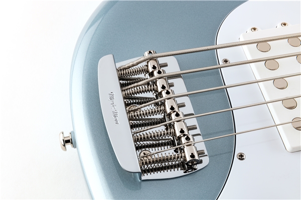 Music Man - StingRay Special 5 HH Firemist Silver Tastiera Acero